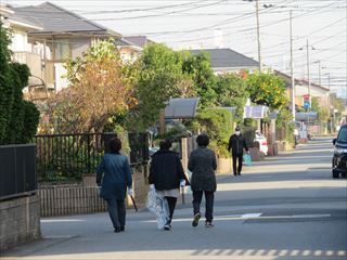一斉清掃の様子